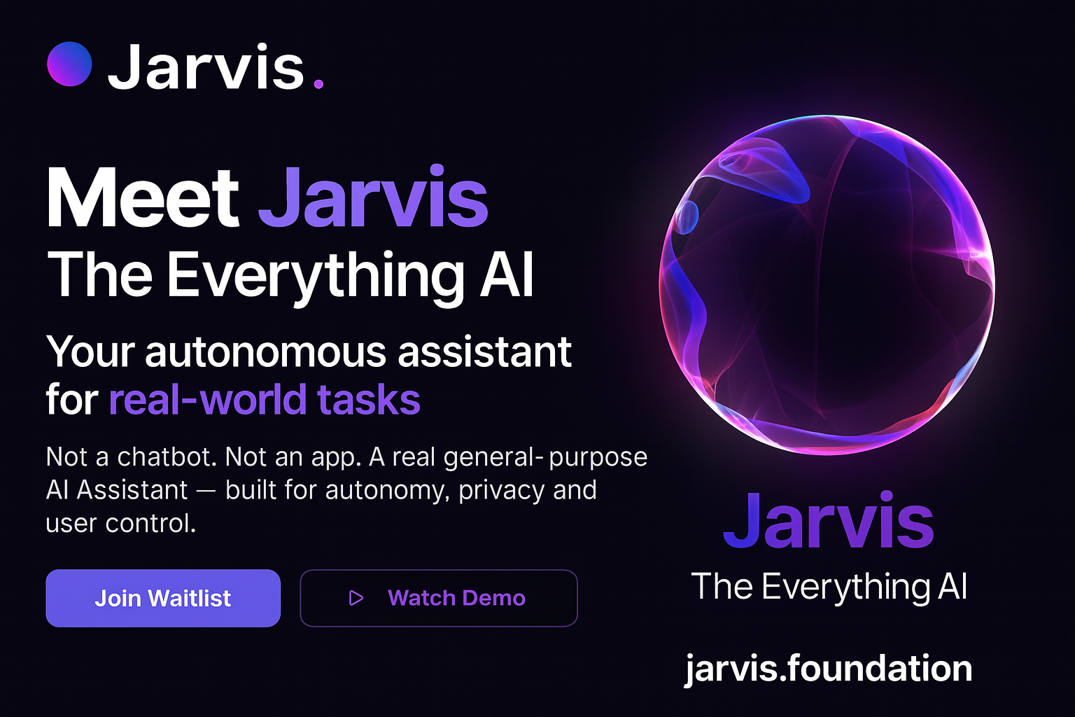 Jarvis Agentic AI Assistant Jarvis Agentic AI Assistant